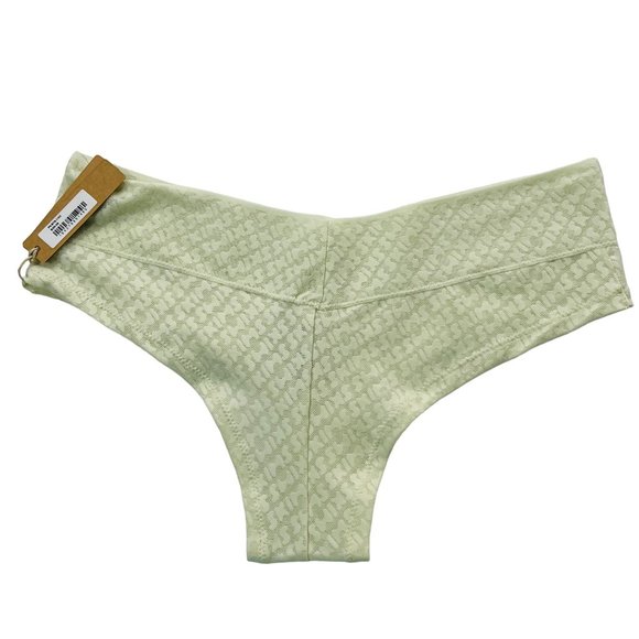 SKIMS Logo Mesh Boy Short Lot of 2 Bone Olive Womens XS - Picture 6 of 12